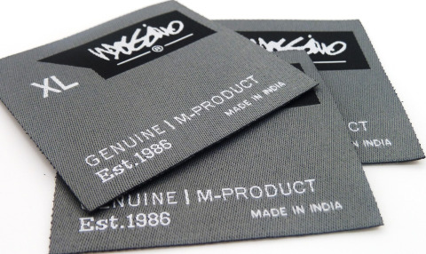 label baju